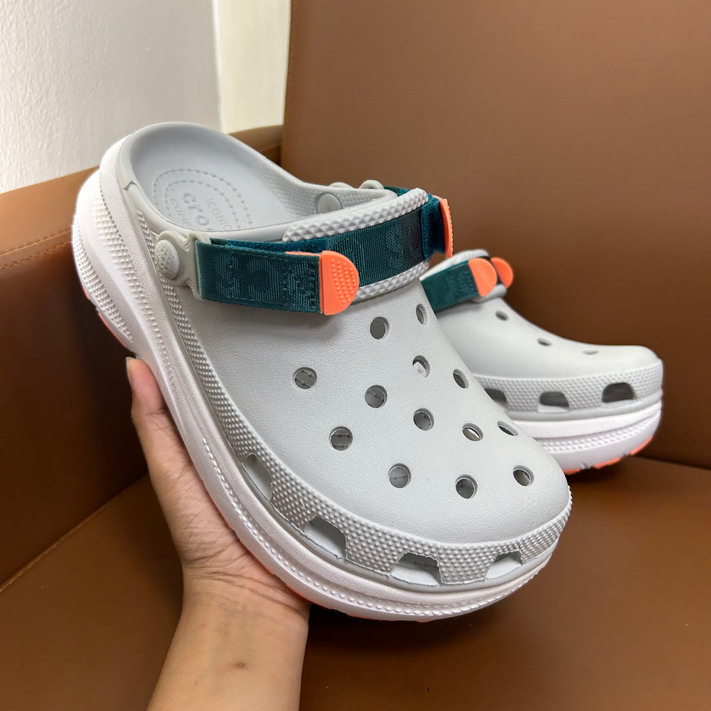 CROCS MOVE CRUSH CLOGS (GREY)