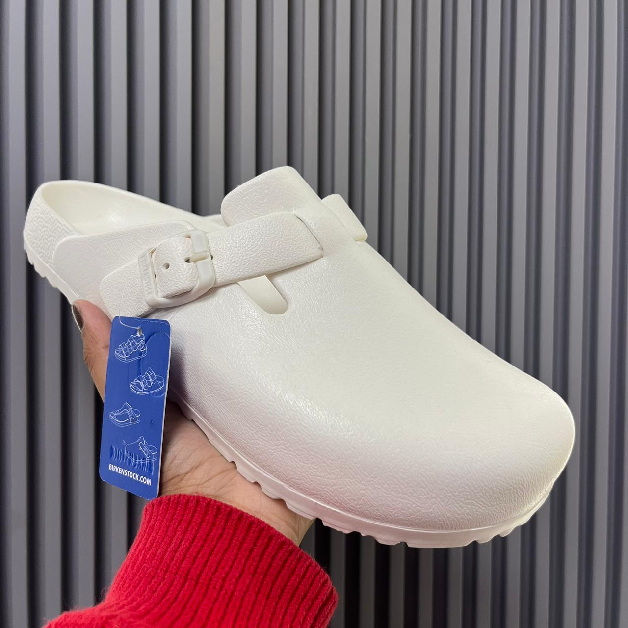 Birkenstock Boston EVA Clogs (White)