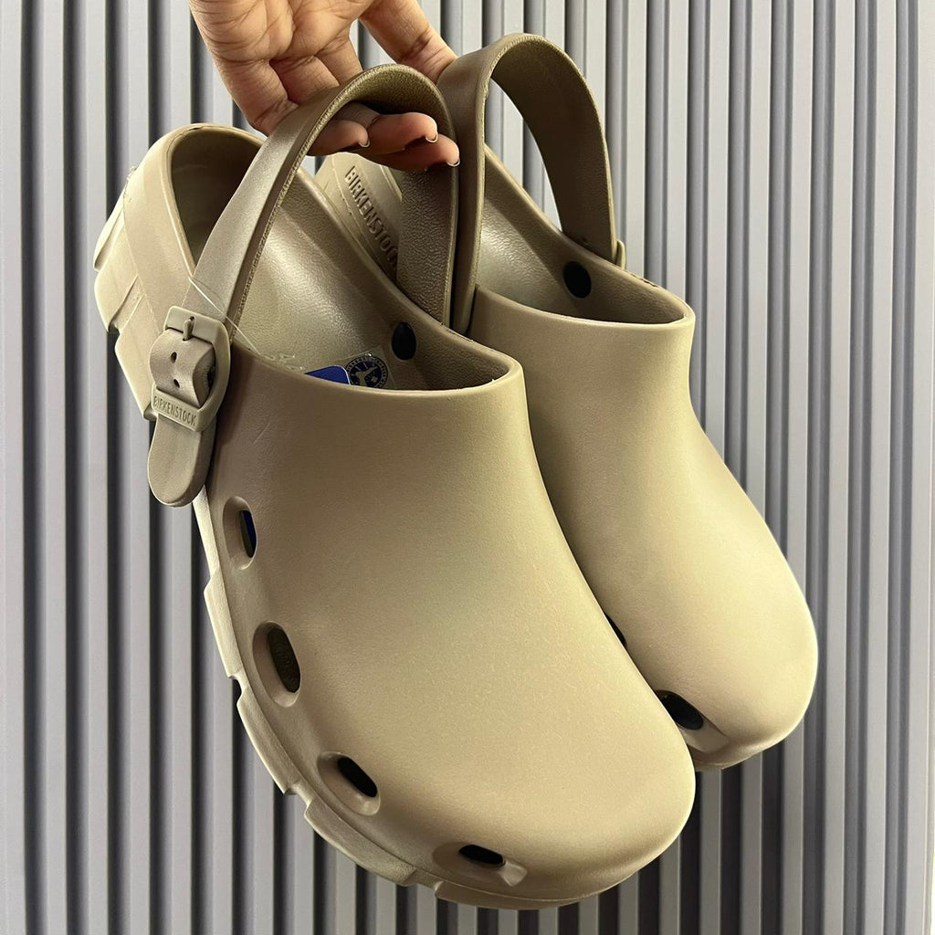 Birkenstock Birken Flow Clogs (Brown)