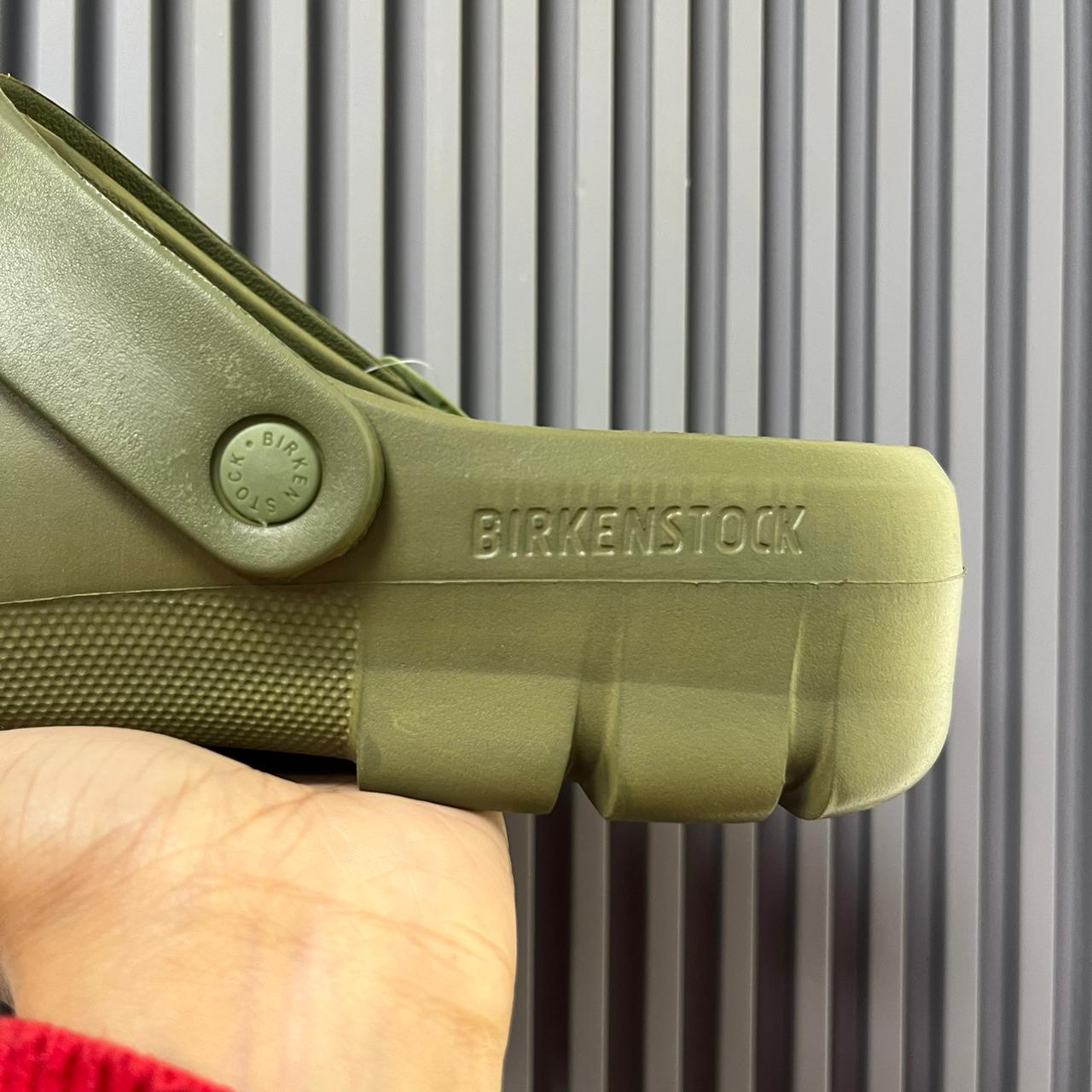 Birkenstock Birken Flow Clogs (Khaki)