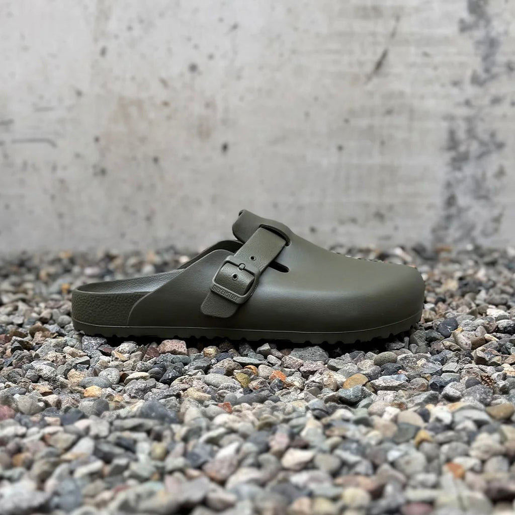 Birkenstock Boston EVA Clogs (Khaki)