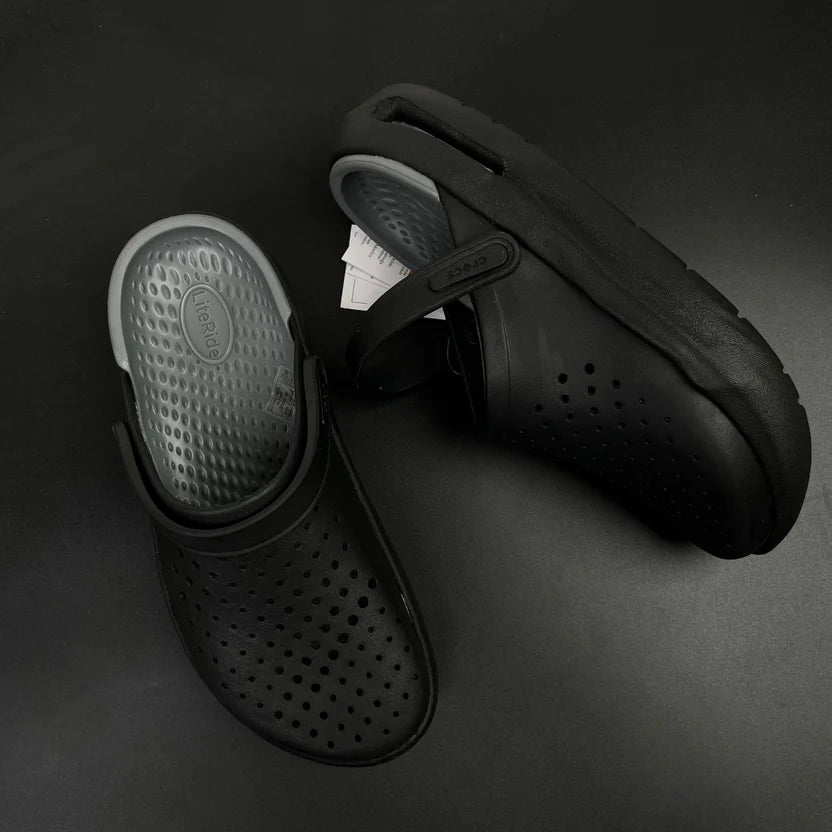 CROCS INMOTION CLOGS (CORE BLACK)